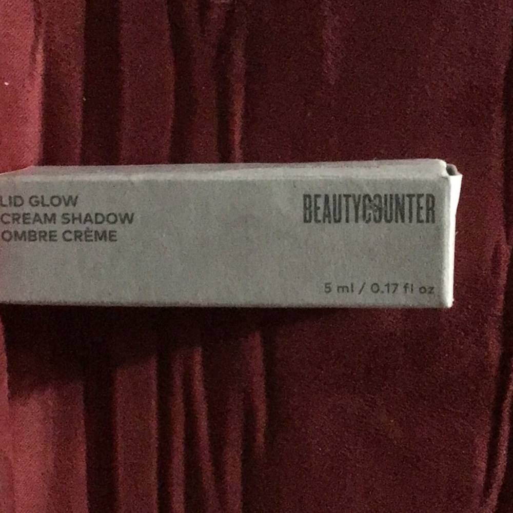 beautycounter lid glow cream shadow sepia .17 oz